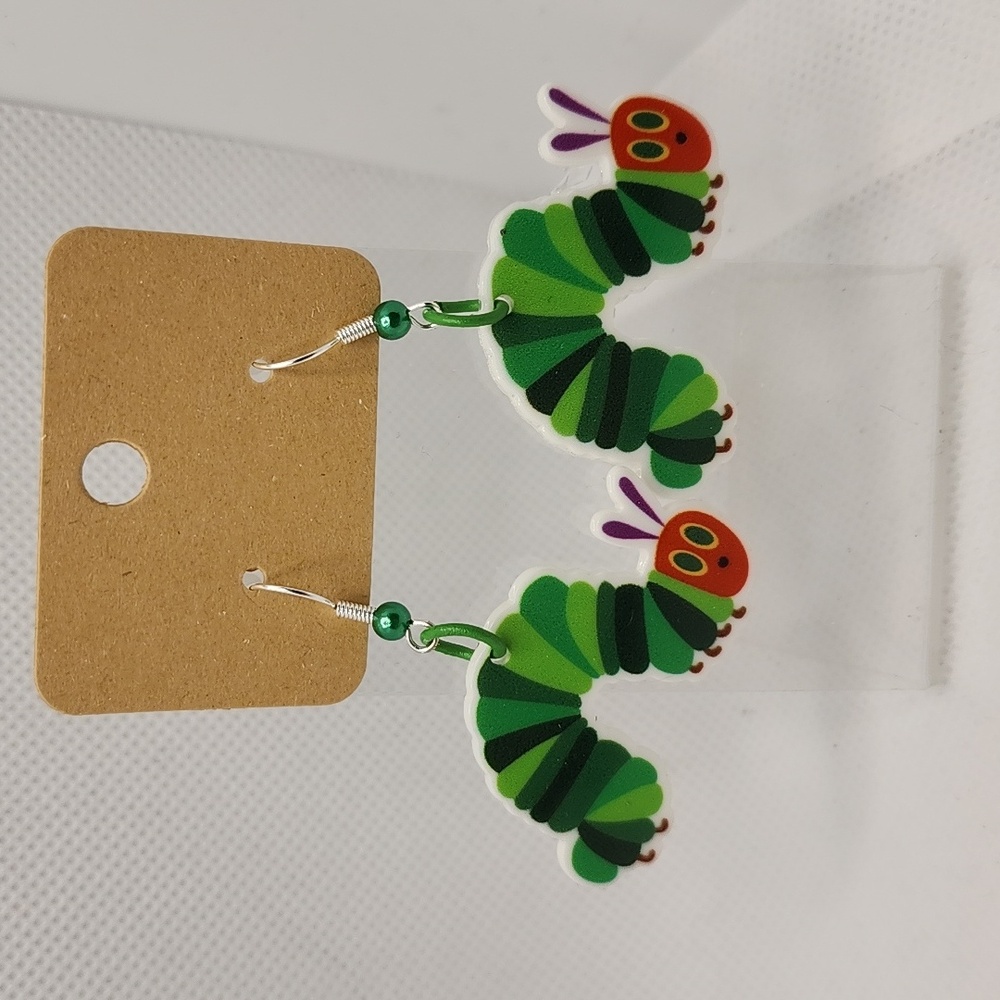 The Very Hungry Caterpillar Earrings
